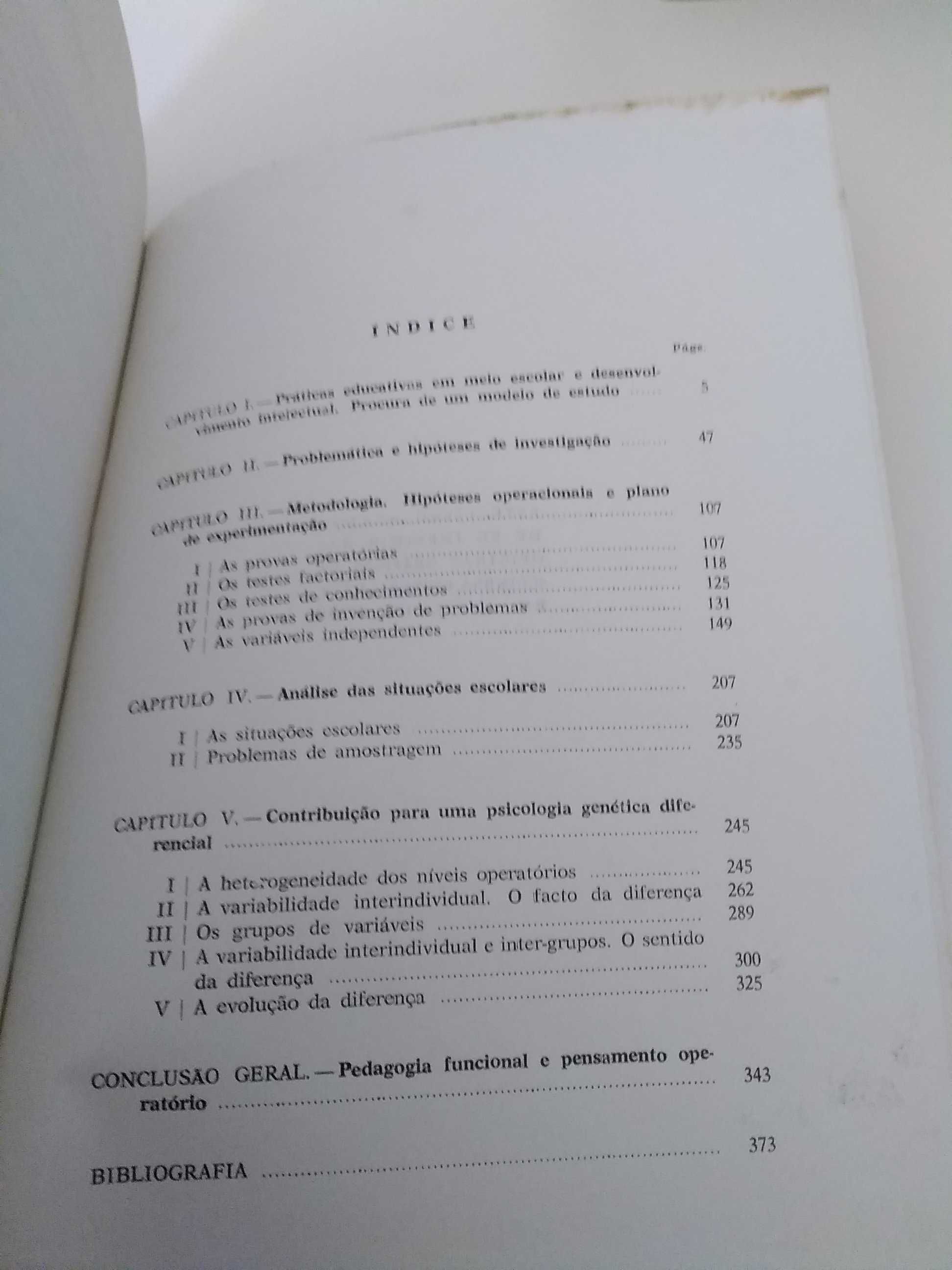 Práticas educativas e pensamento operatório de Jean Drevillon