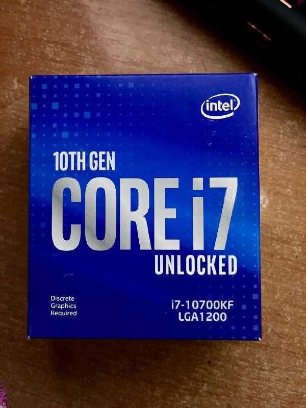 Срочно Процессор Intel Core i7-10700KF 3.8GHz/16MB