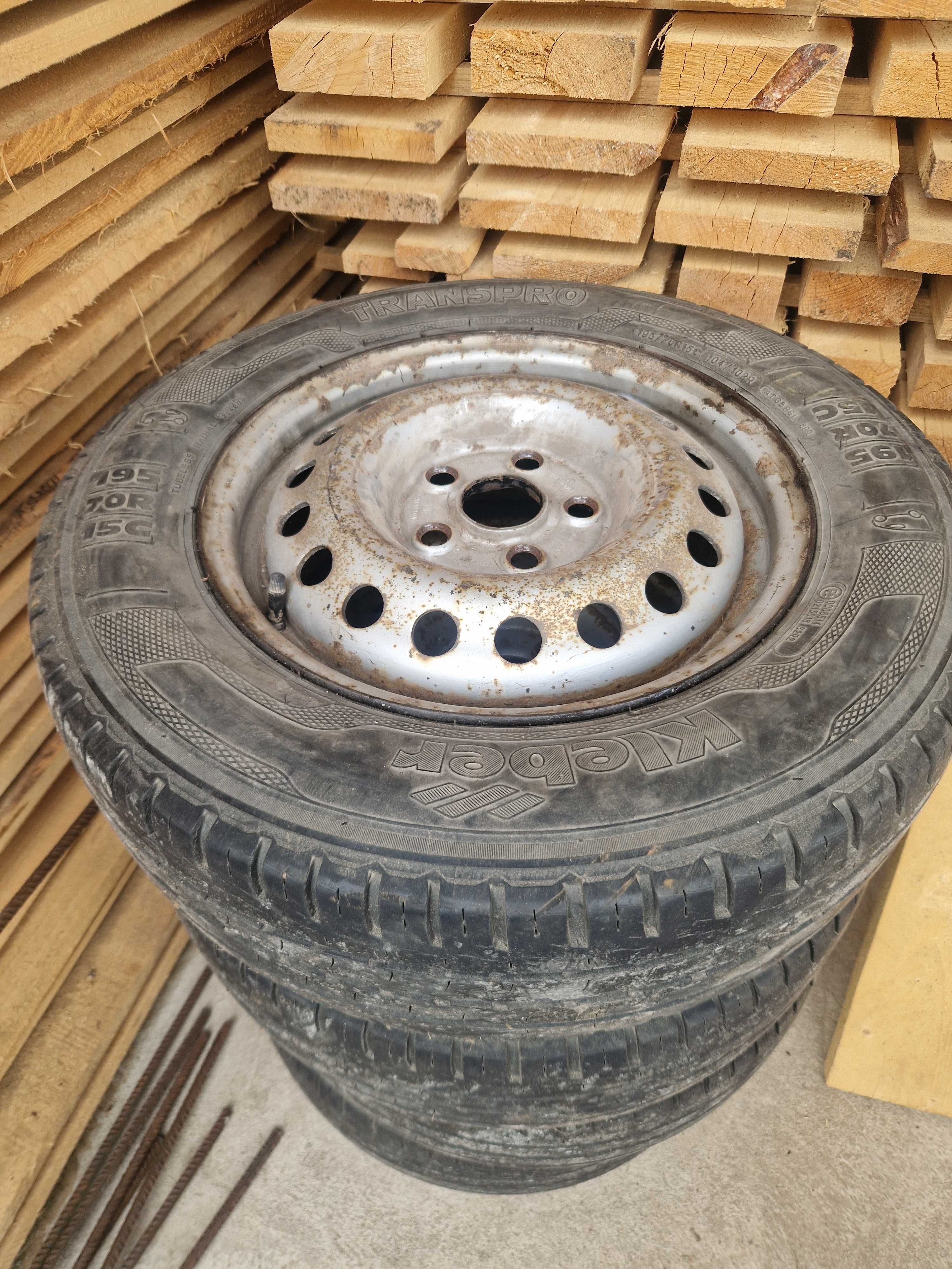 Opony koła felgi R15C wv t4 5x112 R15c wzmacniane