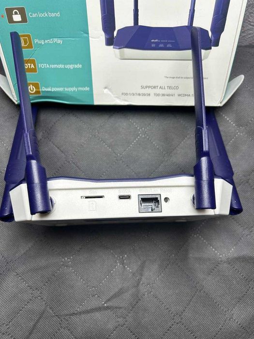 Роутер маршрутизатор 4G LTE Tianjie під сім карту гарний прийом wifi 6