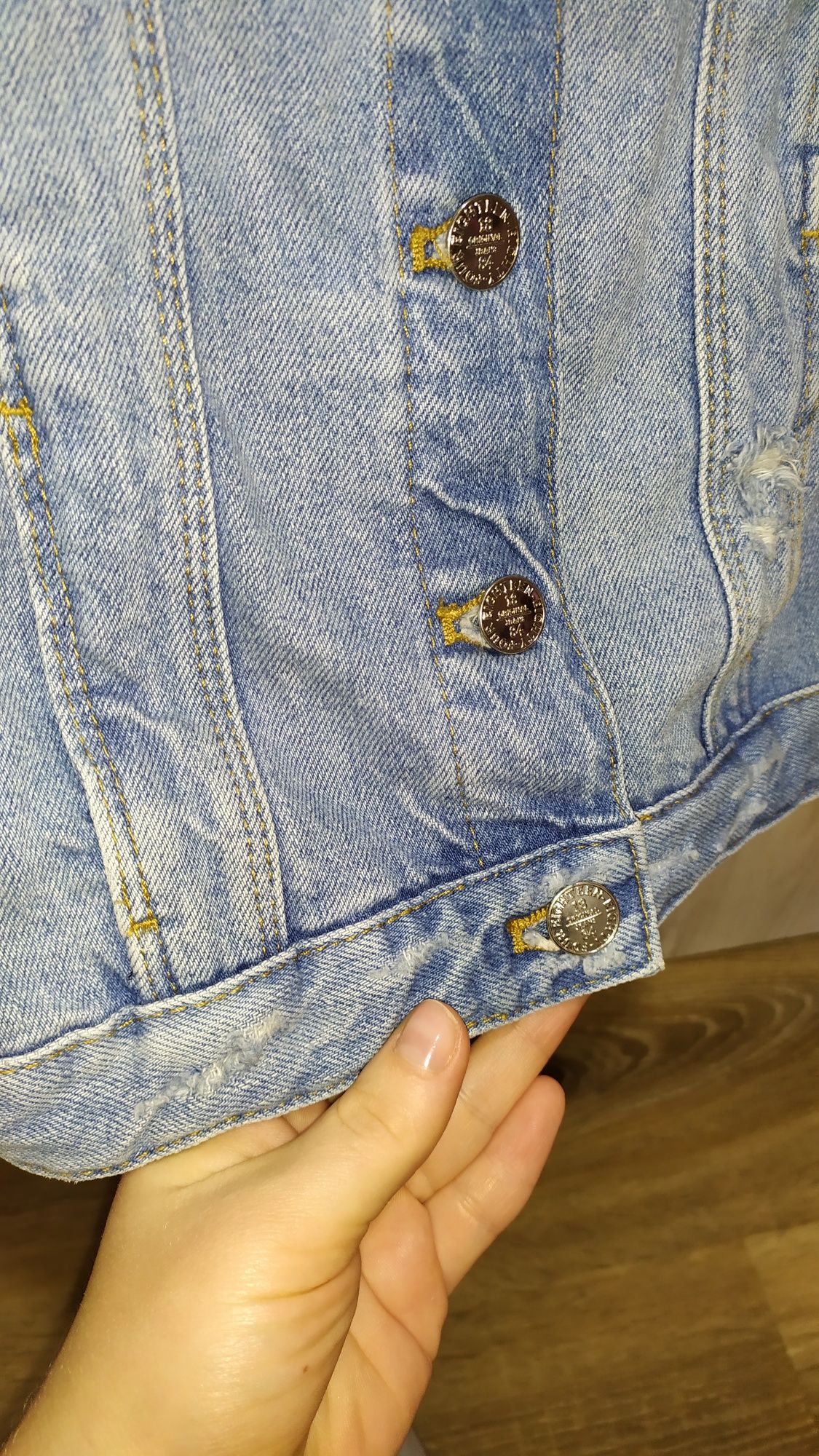 джинсова куртка піжкаж  Marks& Spencer 146 10-11 лет