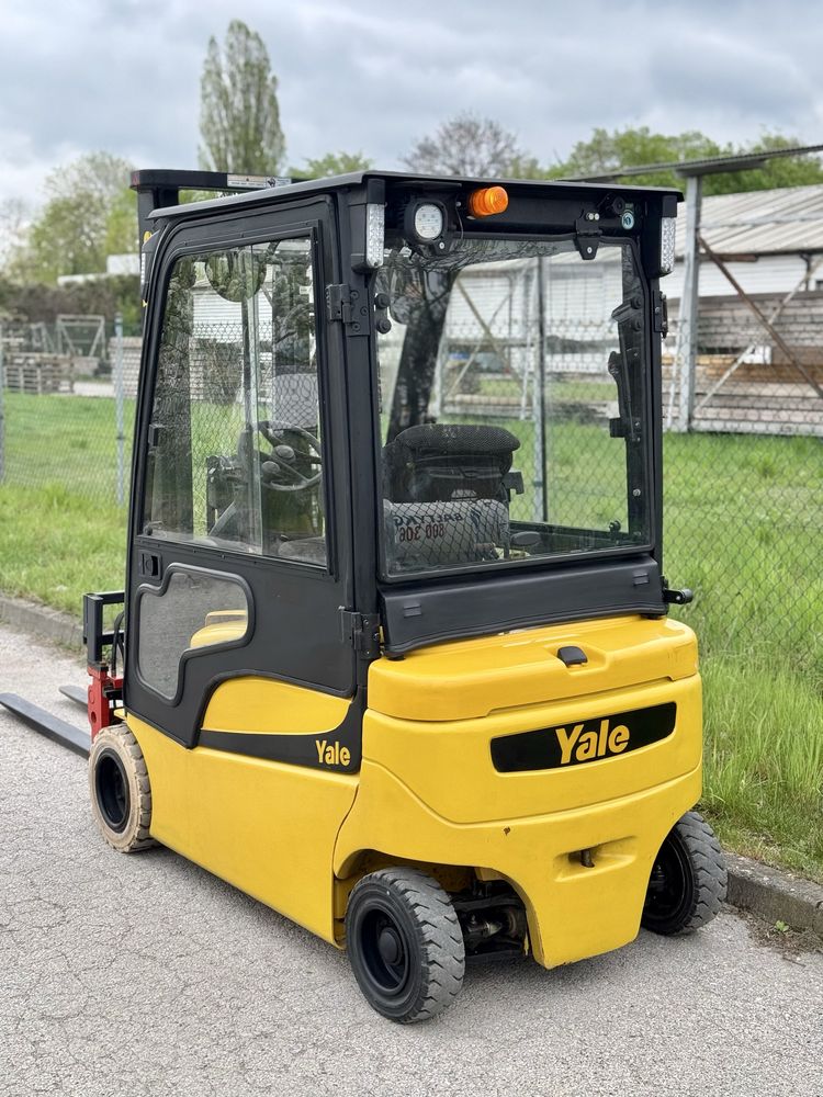 YALE [2016r] wózek widłowy 2000kg 4 sekcje ROZSUW WIDEŁ elektryczny