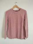 Camisola de malha Rosa Velho Stradivarius - S