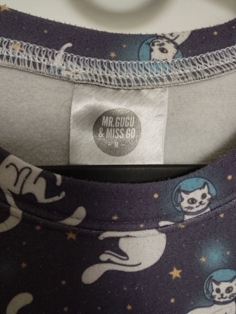Bluza w kosmiczne koty Mr.Gugu&Miss Go