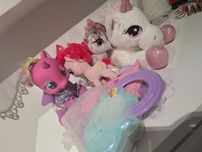 Koniki Pony zestaw zamek i maskotki