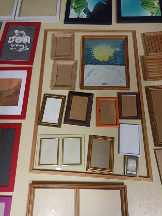kolekcja ramek pod zdjęcia i obrazy