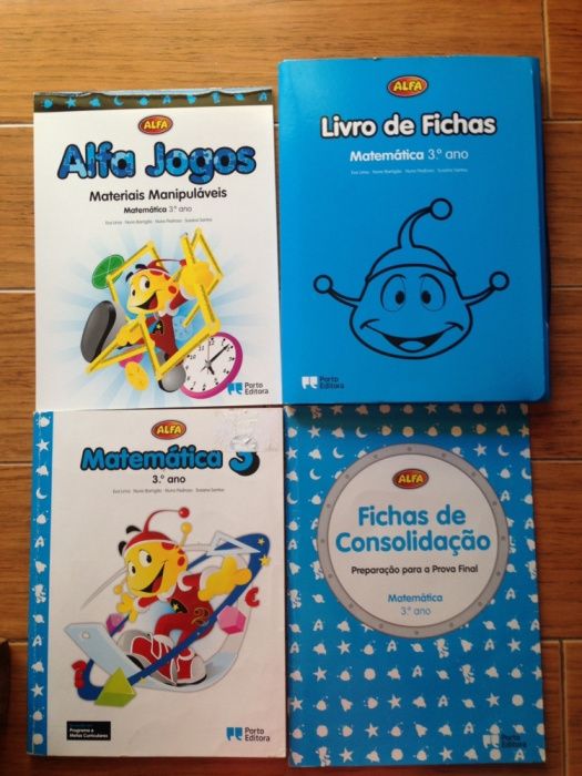 Livros 3°ano escolariedade