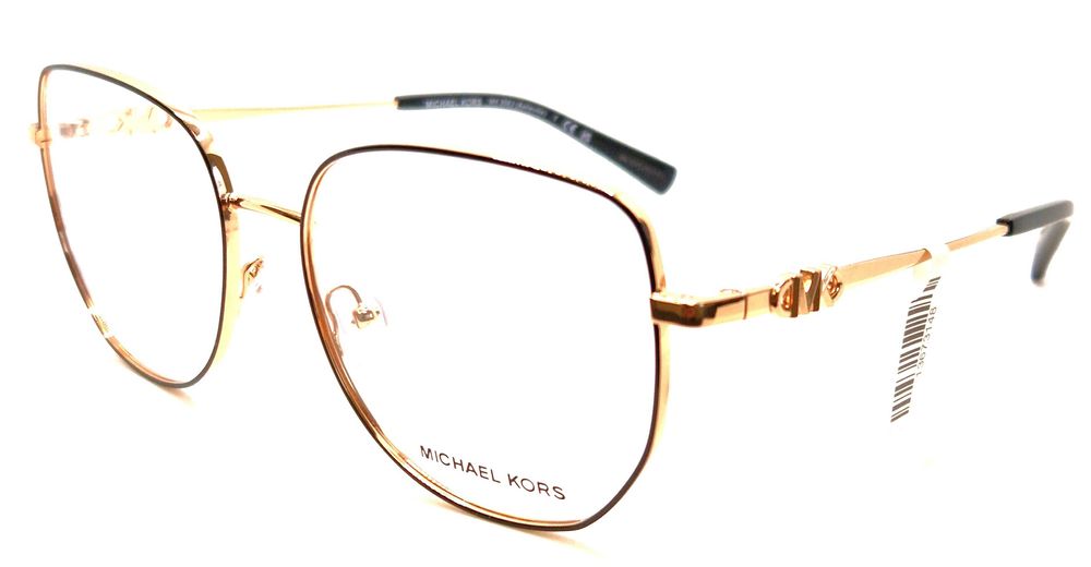 Okulary korekcyjne Michael Kors 3062 Belleville Różowo-czarne Damskie