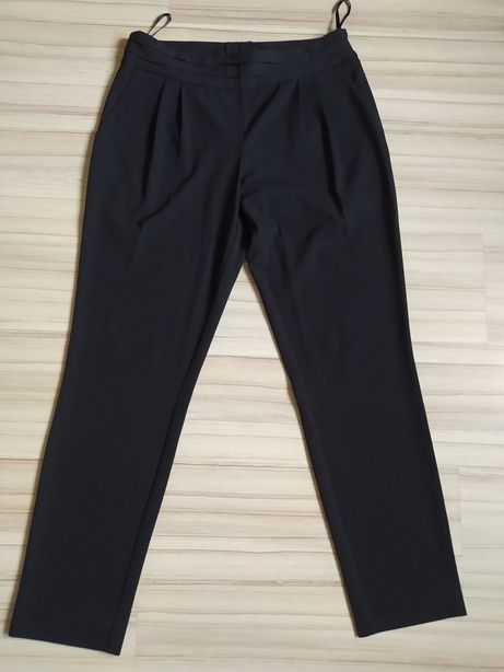 Patrizia Dini Spodnie eleganckie czarne 40 L