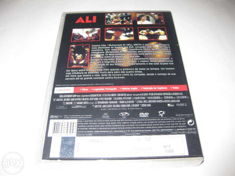 DVD "Ali" com Will Smith