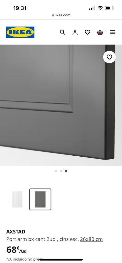 Portas ikea AXSTAD