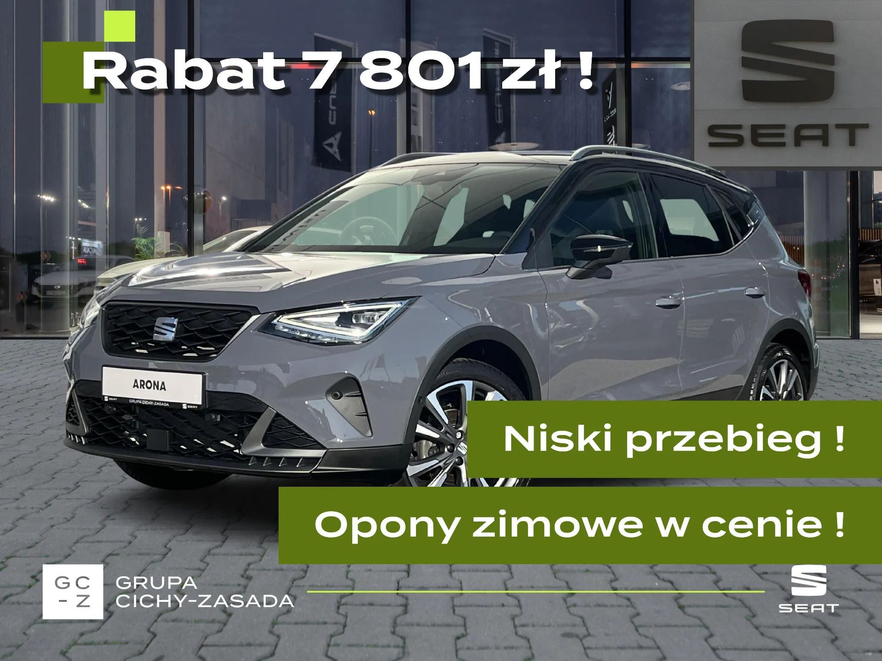 Seat Arona FR 1.5 TSI 150KM DSG Limited Edition | Opony zimowe w cenie !