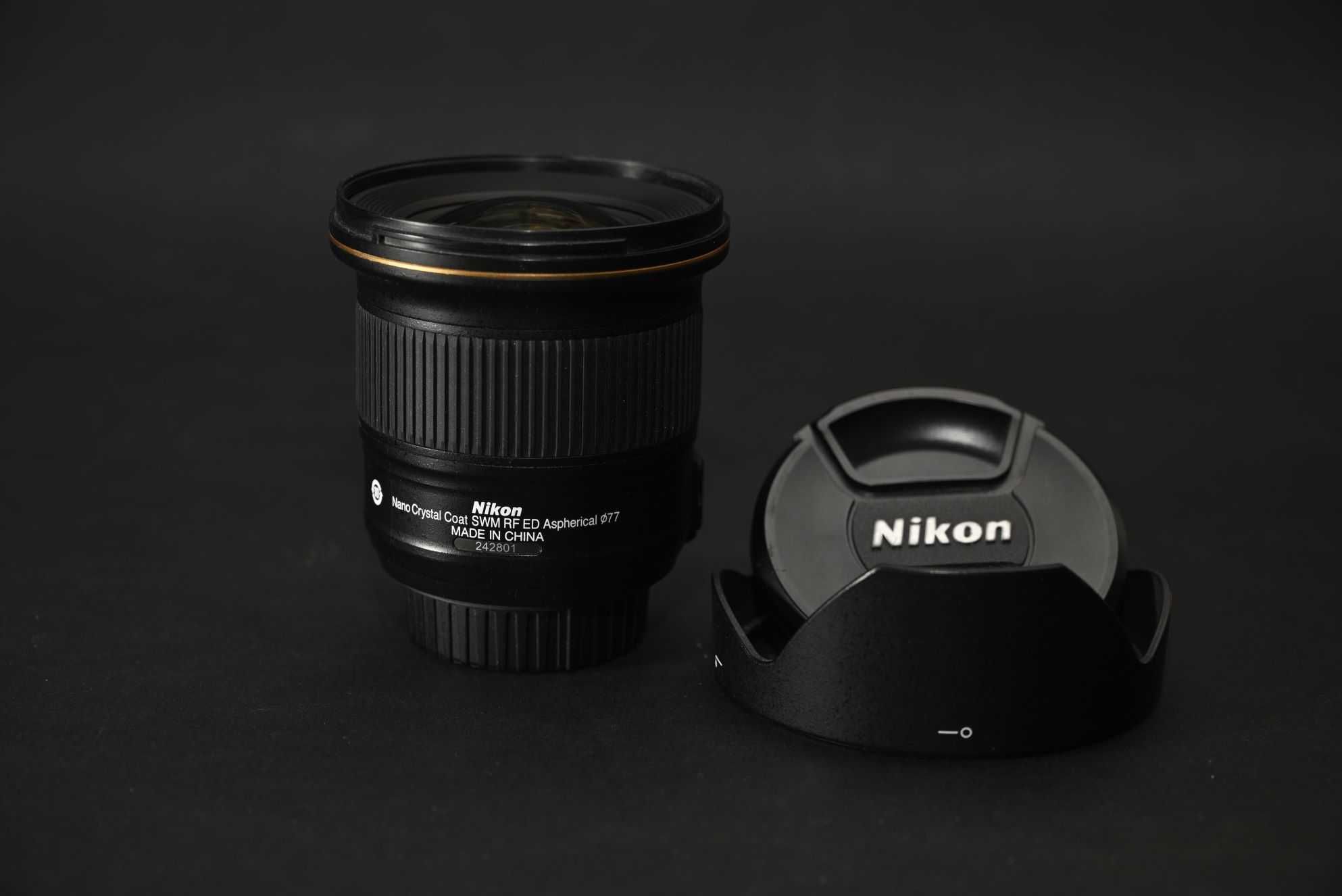Obiektyw Nikon: AF-S NIKKOR 20mm f/1.8G