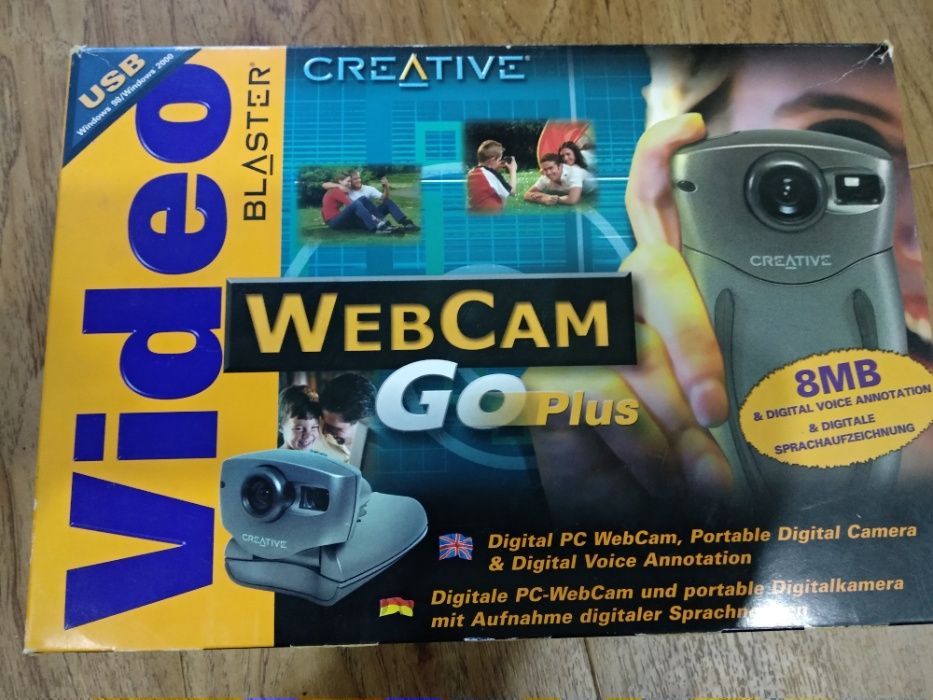 Webcam Creative Go Plus