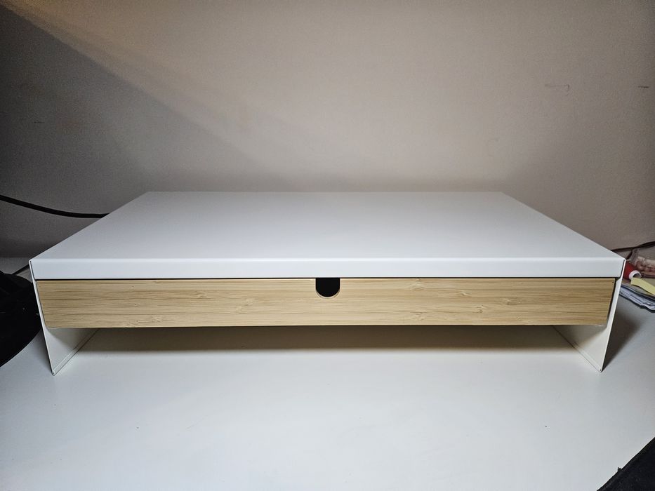 Podstawka pod monitor z szufladą Ikea elloven