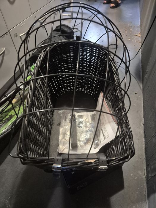 Kosz na rower dla psa