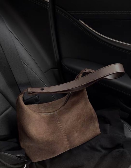 Сумка натуральный замш 100% кожа