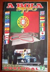Programa do grande prémio de Portugal de fórmula 1 de 1993