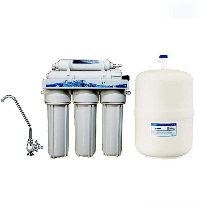 Lote Osmoses inversa de 5 etapas com bomba