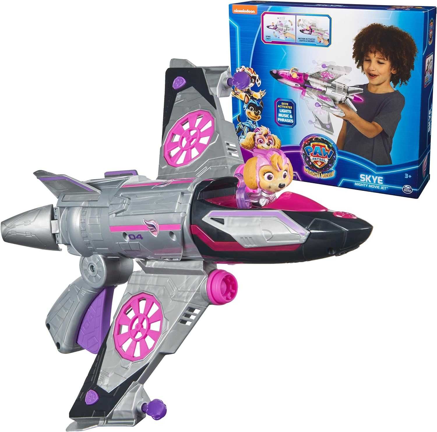 Paw Patrol: The Mighty Movie, Transforming Rescue Jet with Skye