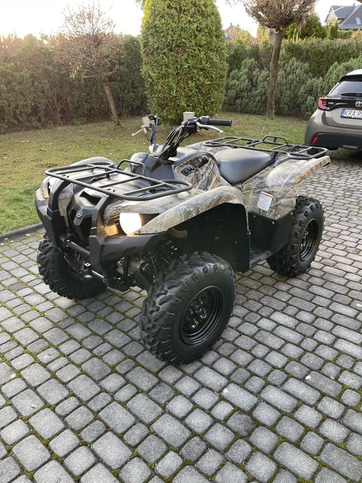 Yamaha grizzly 700 efi wspomaganie 1200km 100mth 2014r transport
