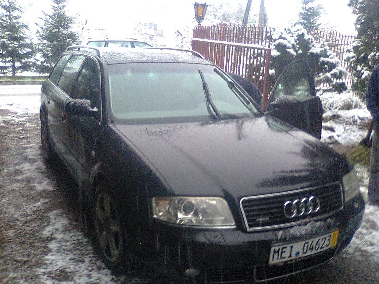 AUDI A6 C5 Atrapa Gril Zderzak Maska Błotniki Lampy Xenon Bixenon LZ9W