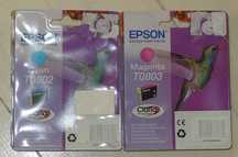 Картридж Epson T0802 T0803