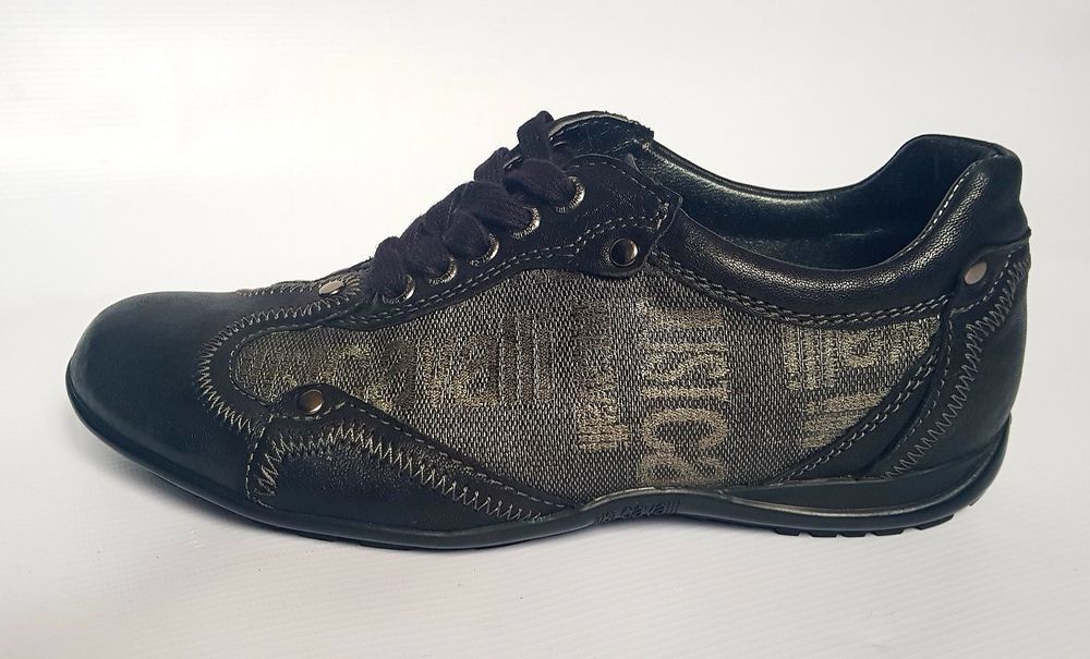 JUST CAVALLI, skóra naturalna, adidasy, półbuty, 36 NOWE