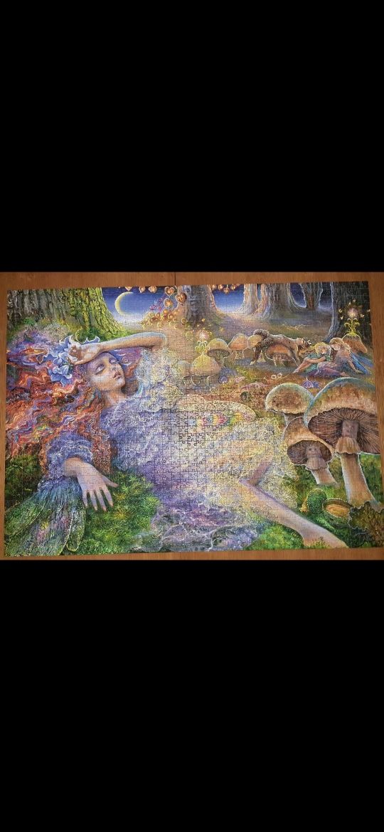 Puzzle 1500 Grafika Josephine Wall "Po balu wróżek"