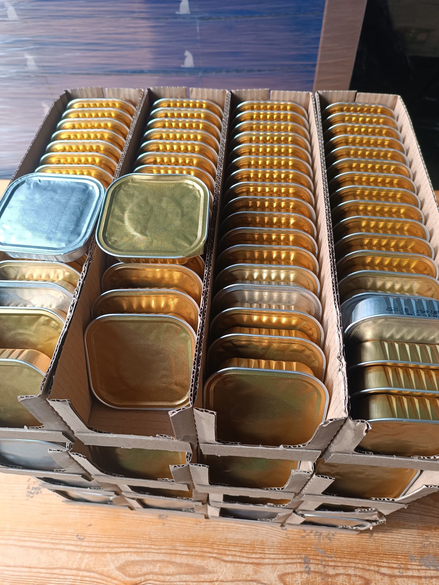 Tacki karma dla kota 102szt x 100 g mix