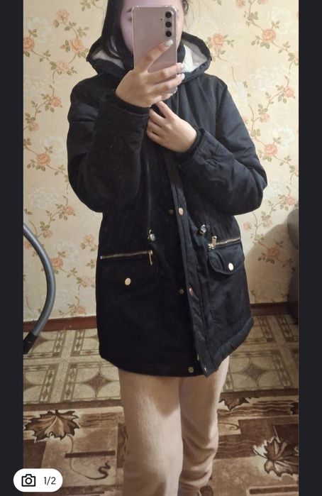 Женская куртка деми 44 р.