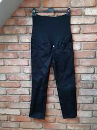 Czarne spodnie ciążowe, stan bardzo dobry Bonprix roz. M 38