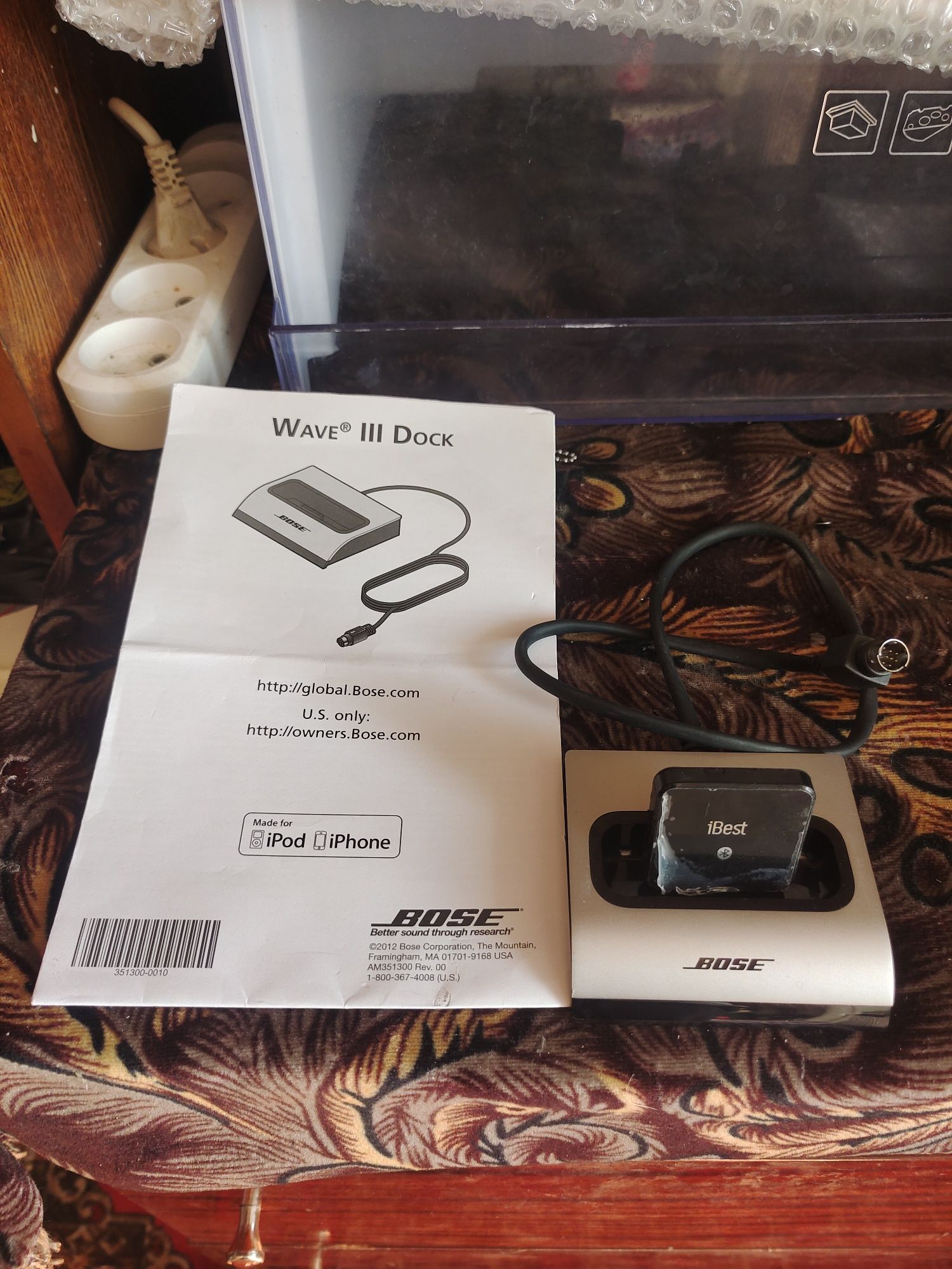 Bose Wave IV с Bluetooth + сенсорная тач панель,220v, антенна, инстр