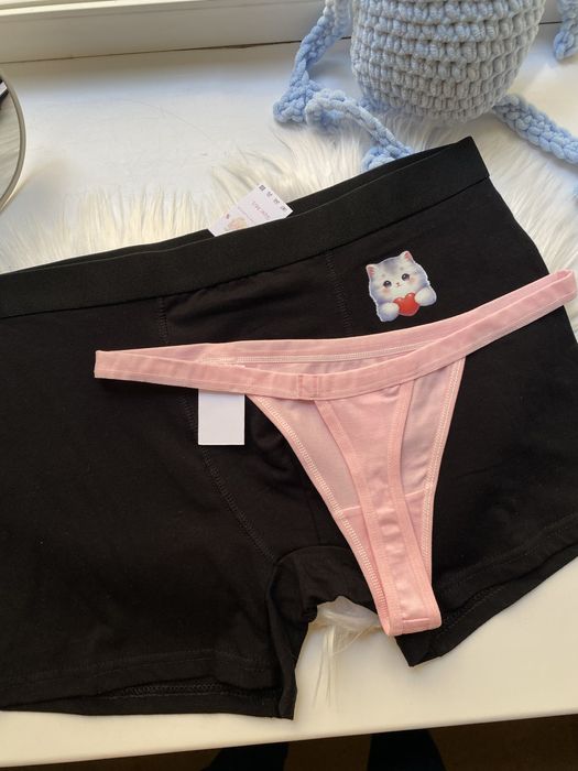 Matching bielizny, majteczek dla zakochanych