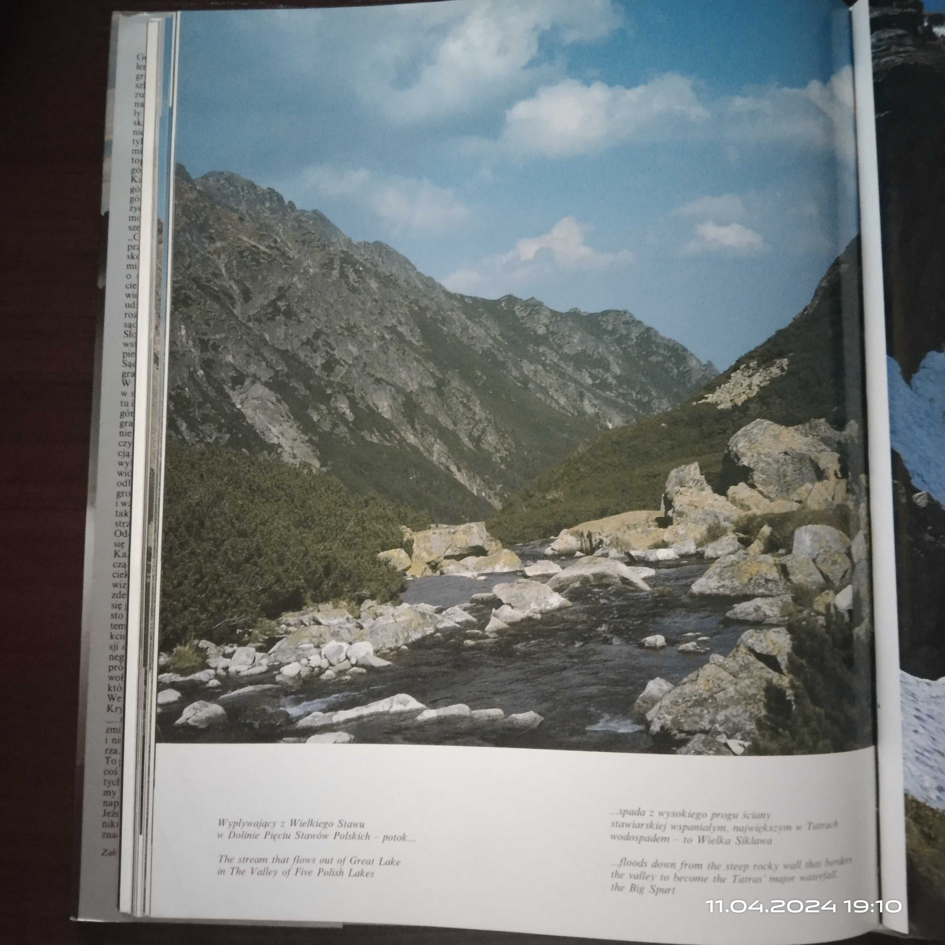 Album o Tatrach "Tatry. Góry najpiękniejsze. The Tatra" Ryszard Ziemak