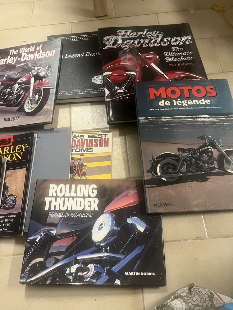 Coleçao livros Harley Davidson