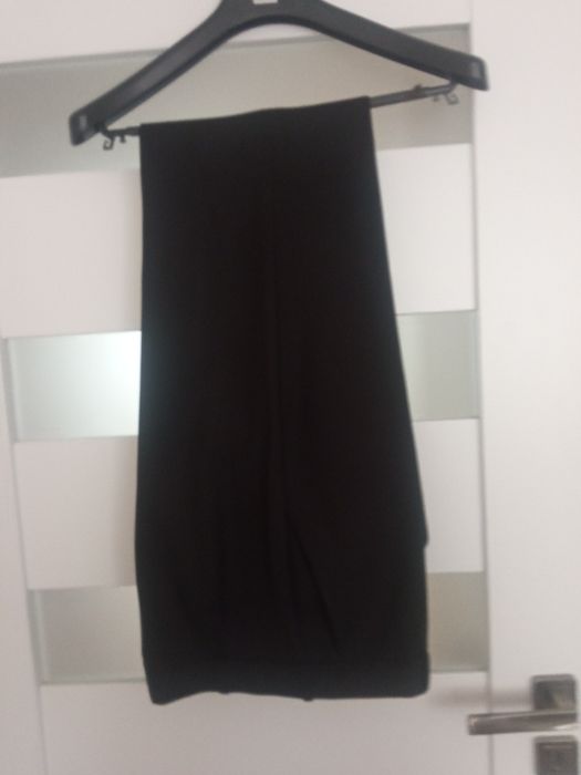 Eleganckie spodnie męskie/ mlodziezowe, garniturowe czarne 176/84