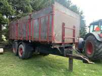 Przyczepa rolnicza tandem 16 18 ton 3 strony