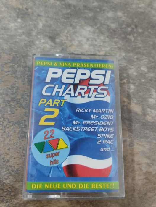 Pepsi charts Viva kaseta magnetofonowa