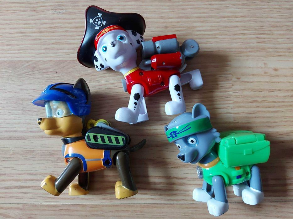 Figurki PSI PATROL MARSHALL CHASE ROCKY okazja fajne zabawki