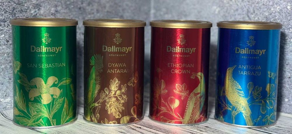 Кава мелена Dallmayr ж/б 250 г,4 види. Далмайр