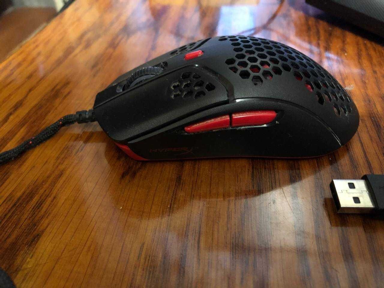 Мышь HyperX Pulsefire Haste USB Black (HMSH1-A-BK/G) [54600]