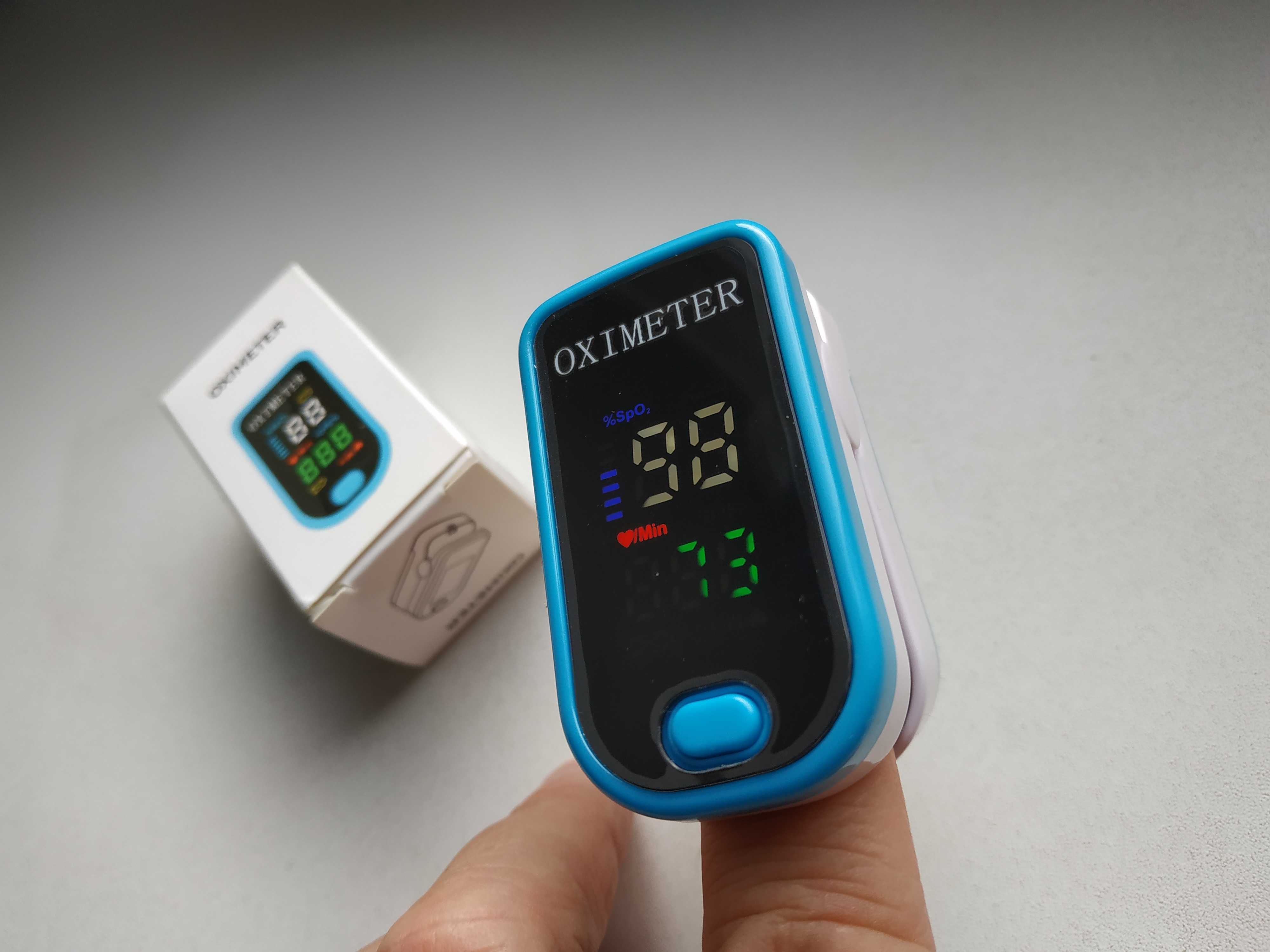 Якісний пульсоксиметр Pulse Oximeter, на палець. Новий.