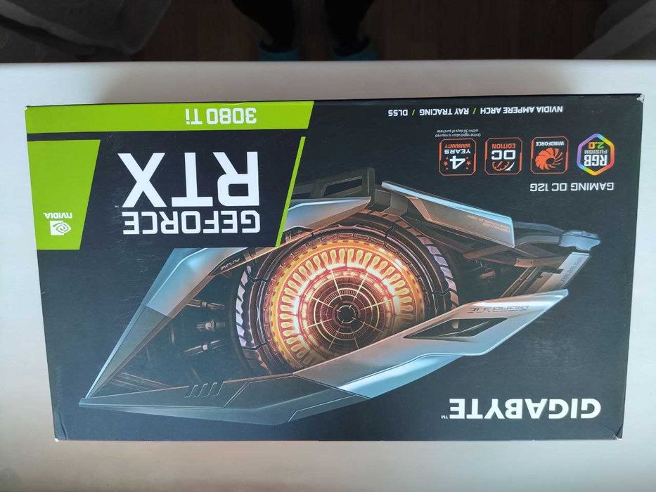 Відеокарта Gigabyte GeForce RTX 3080 Ti. З гарантією