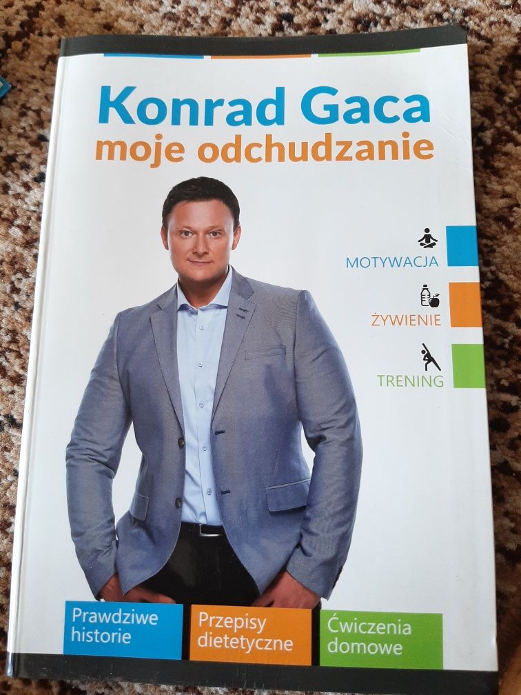 Moje odchudzanie - Konrad Gaca, książka