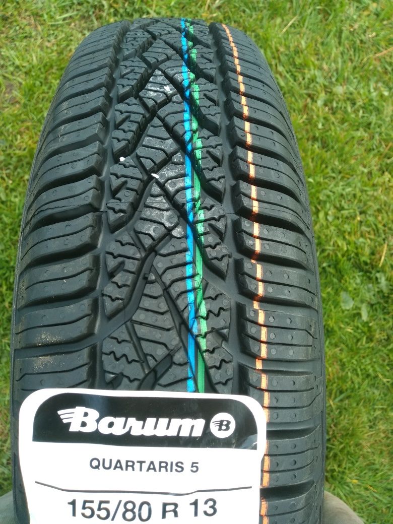 Nowe opony wielosezonowe Barum 155/80R13. MONTAŻ GRATIS !!!