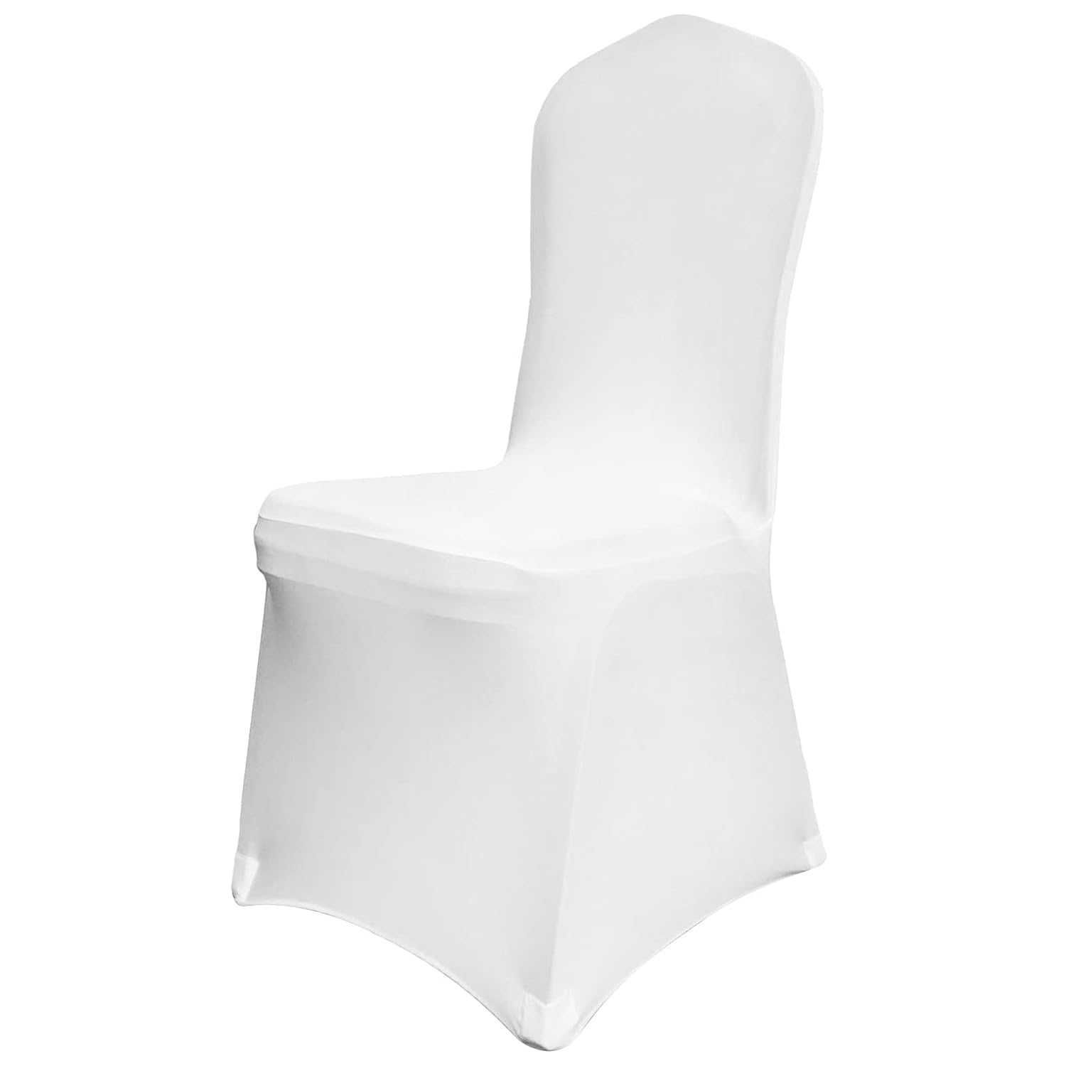Pokrowce na krzesła białe vevor 50 szt. spandex na wesele