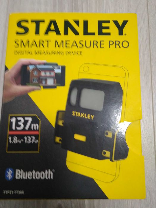 Измеритель,дальномер,рулетка Stanley Smart Measure Pro
