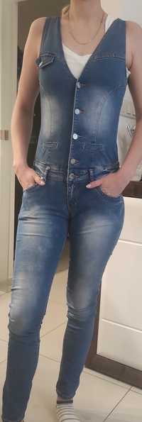 Ogrodniczki jeans