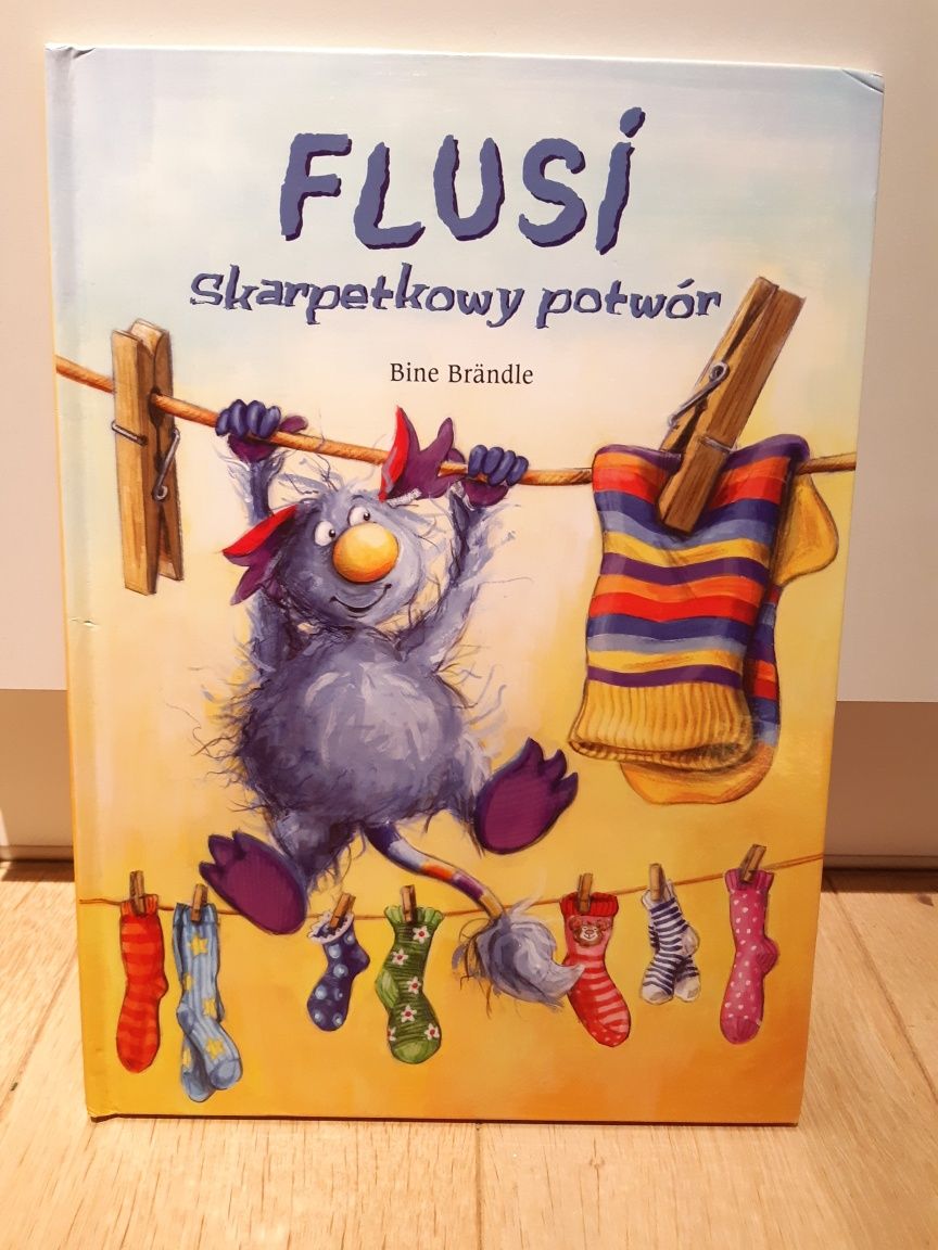 Flusi skarpetkowy potwór Bine Brandle unikat perełka